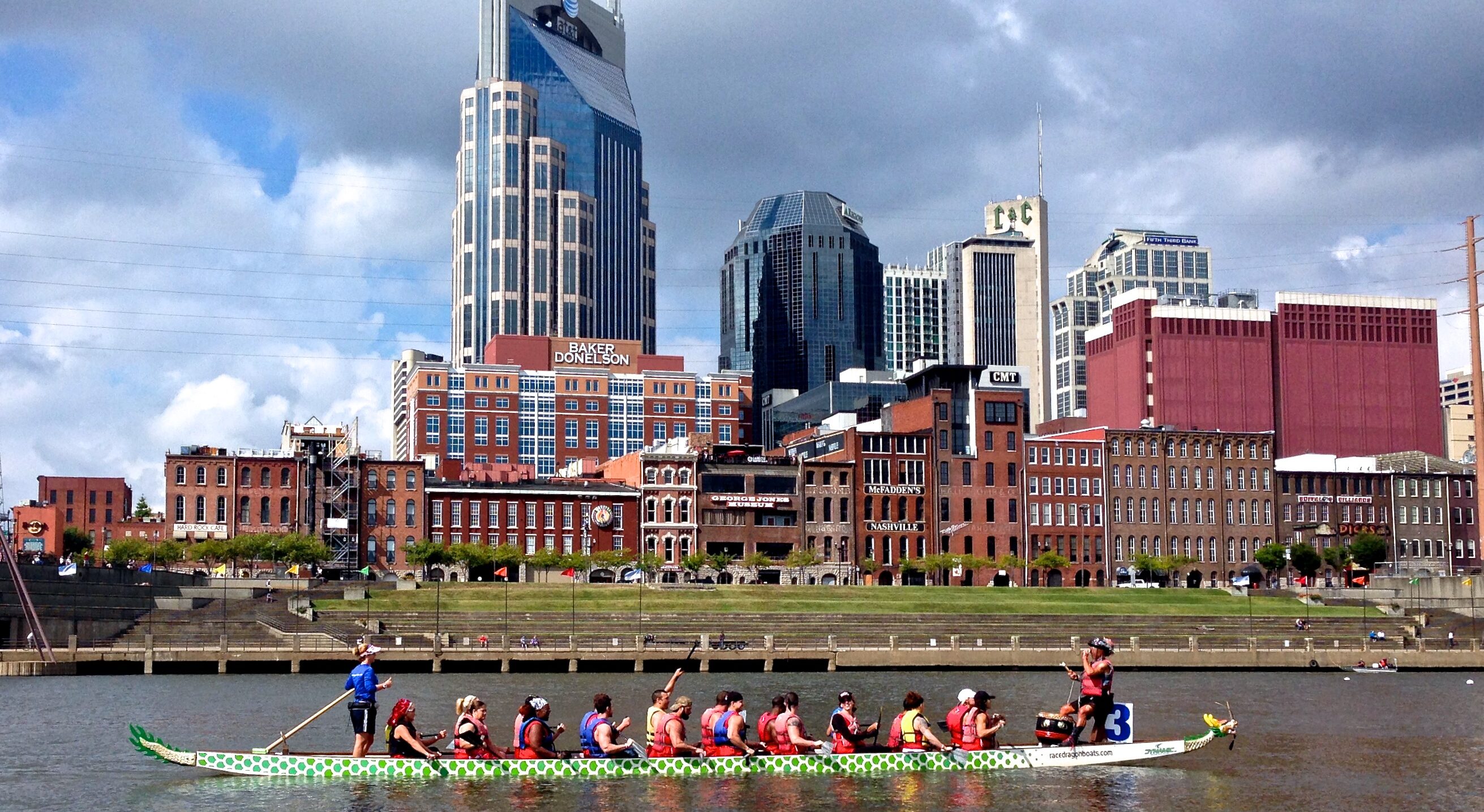 Dragon boat races, Cumberland River, Nashville