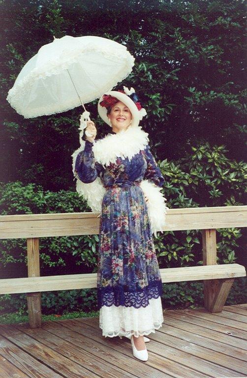 Victorian lady tour guide